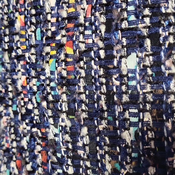 Kurt Geiger Multicolor Tweed Fringe Convertible Bag - Picture 8 of 14